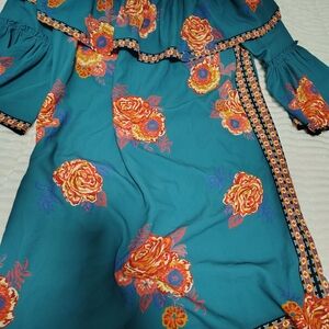 Floral Off-Shoulder Dress